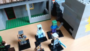 Лего  оружие из игры майнкрафт