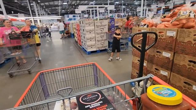 Закупки в ДВУХ Магазинах WALMART & COSTCO Акции Самса от Мужа