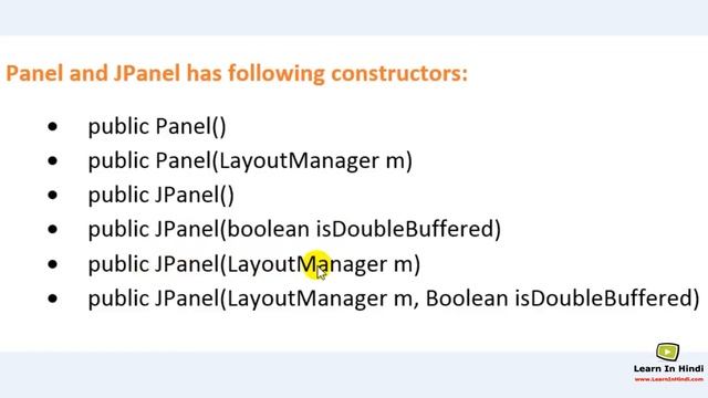 66. Panel in Java смотреть онлайн