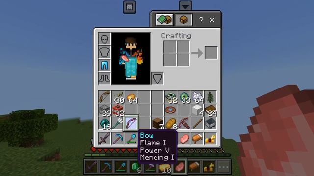 Майнкрафт, но все, к чему я прикасаюсь, превращается в предметы смотреть онлайн