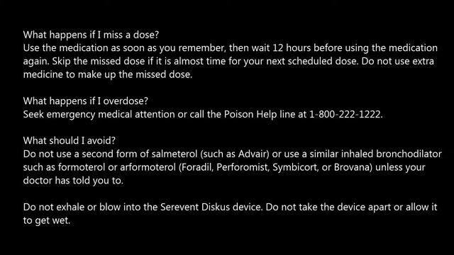 Serevent Diskus смотреть онлайн