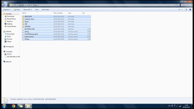 How To Delete Temp Files In Windows 7 смотреть онлайн