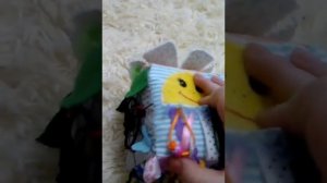 развивающий кубик для малышей своими руками)))