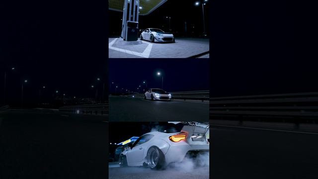 🔥 Ночью еще краше!?? #subarubrz #automobile