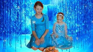 ✿FROZEN Холодное сердце Эльза и Анна. Волшебные сюрпризы.Перевоплощение.