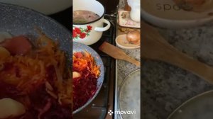 Борщ диетический из говядины на втором бульоне