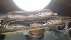 Басс тест динамик от телевизора | низкий ход / макс.100%