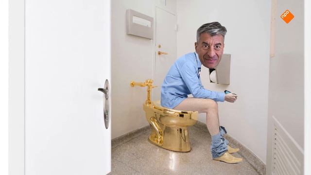Altijd te zien - Met de drilboor in het museum: Maurizio Cattelan