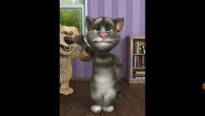 говорящий Том ругается матом