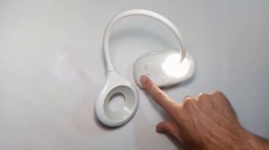 Luxel TLC-04W Настольная светодиодная лампа на прищепке,  6W, IP20, USB, аккумулятор, ночник