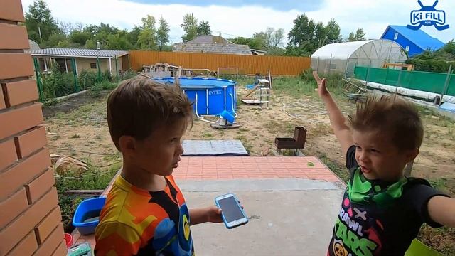 Что сделал Филипп с телефоном Кирилла? BRAWL STARS в реальной жизни // KiFill boys