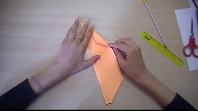 КРУАССАН ИЗ БУМАГИ/ оригами