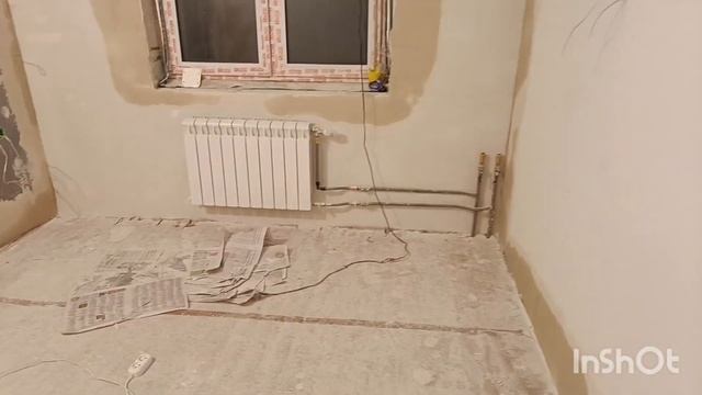 Выравнивание стен под плинтус