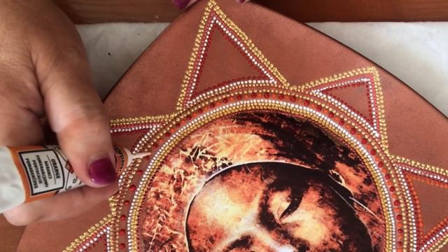 686. Декупаж и точечная роспись тарелки. Decoupage and dot painting plates. смотреть онлайн