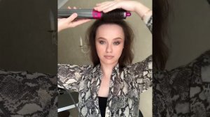 Вариант моей повседневной укладки на стайлер Dyson Дайсон/ variant of my daily hairstyle by Dyson