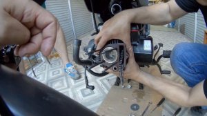 Замена ЦПГ на новой Альфе 110