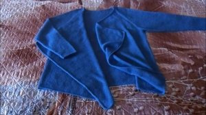 Обзор. Кардиган из мохера с прямыми полочками. Silver reed Lk 150