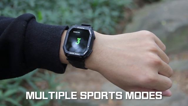 Aolon C16 1.69 Inch Smart watch Men Fitness Tracker Blood Pressure Monitor Smartwatch Support Sport смотреть онлайн