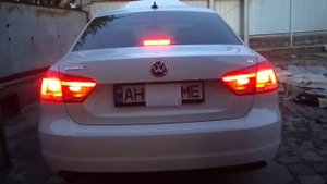 Желтые повороты на Passat b7 usa ( Passat NMS ) Вариант 2