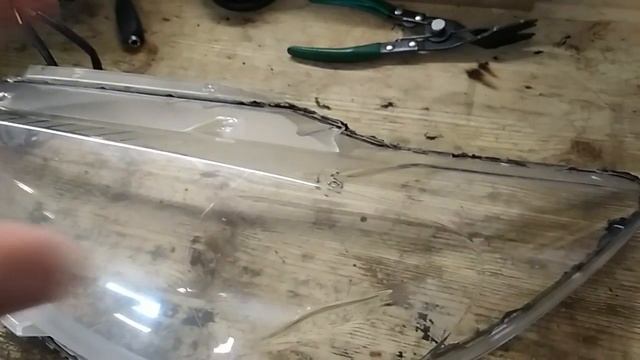 Ремонт фары Mazda CX 5 (замена стекла) смотреть онлайн