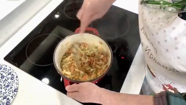 ЛАХАНОРИЗО 🌺 ПРОСТОЕ БЛЮДО С ТРУДНЫМ НАЗВАНИЕМ 🌺 НУ ОООЧЕНЬ ВКУСНО! 🌺 GREEK LAHANORIZO 🌺@Amond