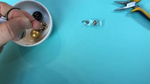 Beaded Badge Reel Tutorial