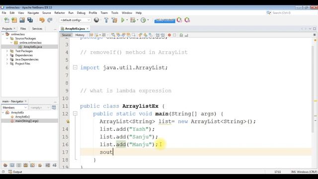ArrayList removeIf() method in Java | removeIf() method in java 8 | ArrayList in Java