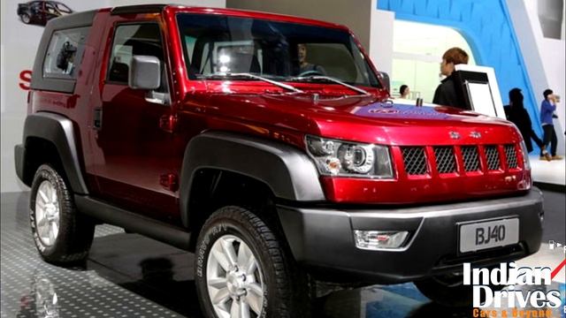 Jeep Wrangler Chinese Copy BAIC B40 Launched @ Beijing Auto Show 2014 смотреть онлайн