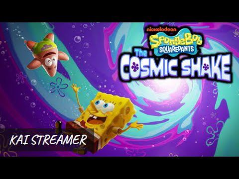 Смотрим 3D платформер - Губка Боб Квадратные Штаны: The Cosmic Shake