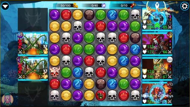 Gems of War - Guild Wars PURPLE Attack for the Week of January 2, 2023 PART 1 смотреть онлайн