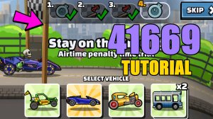 Tutorial🎮 41669 Tutorial 🎮 (Bussin fr fr) - Hill Climb Racing 2