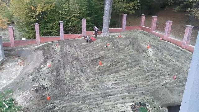 Мотоблок Моторсіч МБ9. Робота на схилі смотреть онлайн