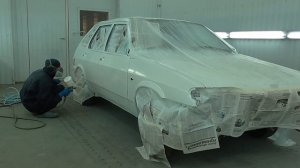 Покраска ваз 2114