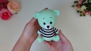 Готовые работы июля / Вязаные игрушки / Топ из Ализе Дива стрейч