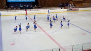 Команда "ЖЕМЧУЖИНА"  Синхронное фигурное катание на коньках.   г.Тольятти