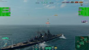 Линкор HANNOVER 377К Урона! Кракен Мир кораблей World of Warships
