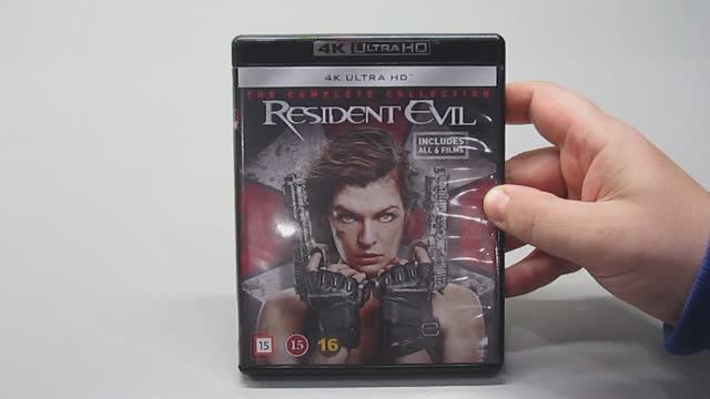 ОБИТЕЛЬ ЗЛА - 4K UHD BLU-RAY - RESIDENT EVIL - полная коллекция из 6 фильмов - Скандинавское издание