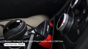 Spotlight On Bestek's 150-Watt 12-Volt Travel Power Inverter with 2 USB Ports