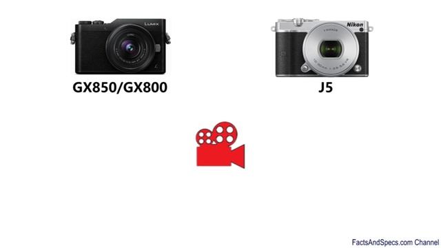 Panasonic DC-GX850/GX800 vs Nikon J5 смотреть онлайн