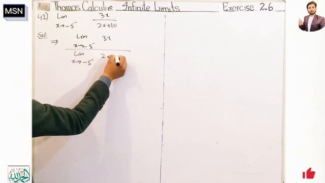 Thomas Calculus Exercise 2.6 Question # 37-48 solution|| Infinite Limits ||MSN Mathematician||