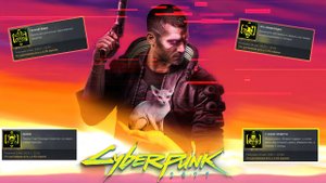 CYBERPUNK 2077 НА ПЛАТИНУ