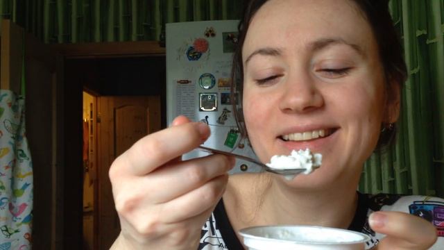 ЗЕРНИСТЫЙ ТВОРОГ СО СЛИВКАМИ LACTICA ☕ вкусный обзор еды смотреть онлайн