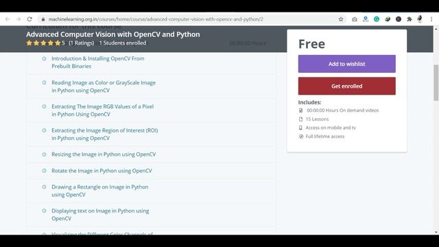 Advanced Computer Vision with OpenCV and Python Free Course | How to do Face Detection using Python