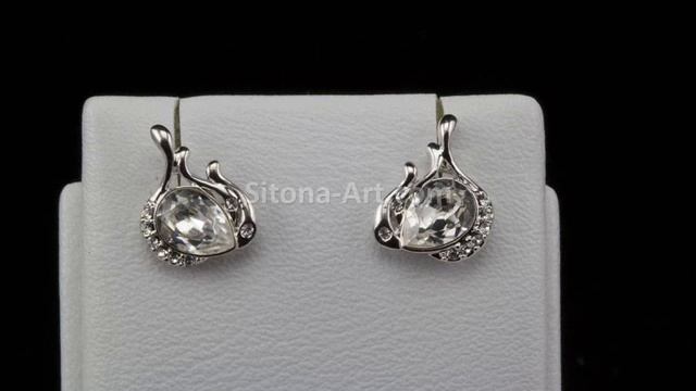 Серьги Сваровски. Серьги Swarovski. Купить Swarovski в Украине. смотреть онлайн