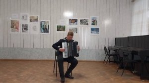 Лирический вальс-мюзет для аккордеона Таинственная незнакомка