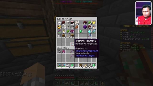 "End War Ki Tayari Aur Sath Mein Thoda Bahut PvP ? | Minecraft Survival" ???️ #MinecraftSurvival смотреть онлайн