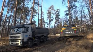 ДОРОЖНЫЙ САМОСВАЛ VOLVO FM 400 8X4