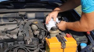 Замена расширительного бачка Ланос