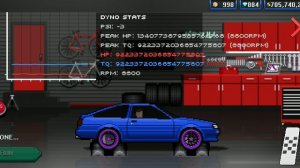 Игра Pixel car race с читами