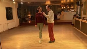 Tango mit Angela & Andreas, „Gancho vs. Voleo“, Zfg. Online Unterricht 9.12.2020 „Gancho & Voleo”